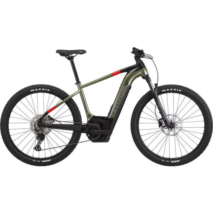 VTT Électrique Semi-Rigide Cannondale Trail Neo 1 Shimano Deore 12V 29" Kaki – Image 1