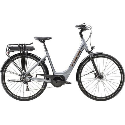 Trek Verve+ 1 Lowstep Shimano Tourney/Altus 8V 300Wh Wh Gris 2023