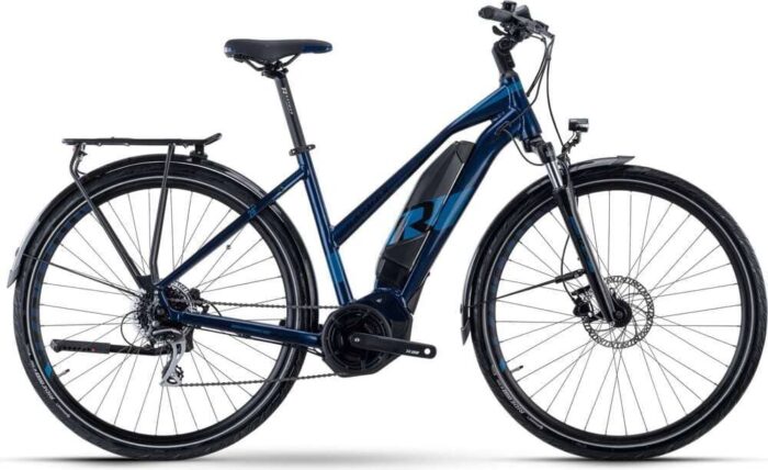 VTC Électrique R Raymon TourRay E 2.0 Tektro T350 8V 500 Wh 700 mm Bleu 2023 – Image 2