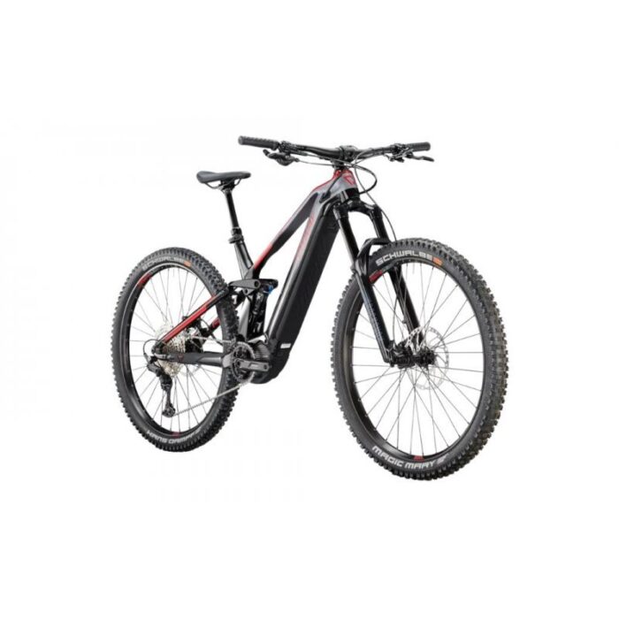 VTT électrique tout-suspendu CONWAY eWME 3.9 720Wh Noir/Rouge 2024 – Image 3