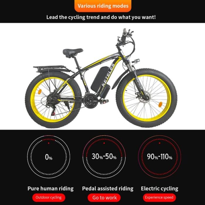 Vélo électrique keteles K800 – Image 5
