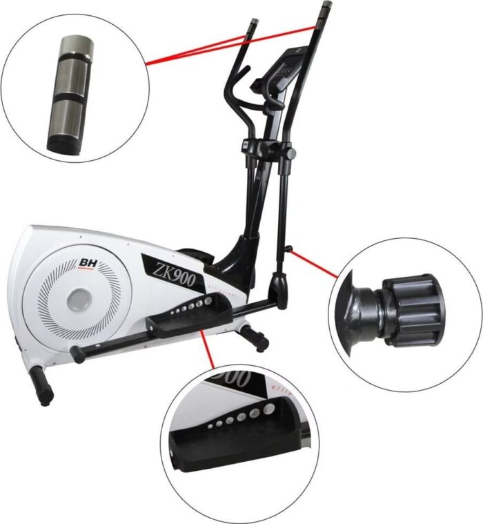 Vélo elliptique i.ZK900 Usage intensif Connecté Kinomap – Image 3